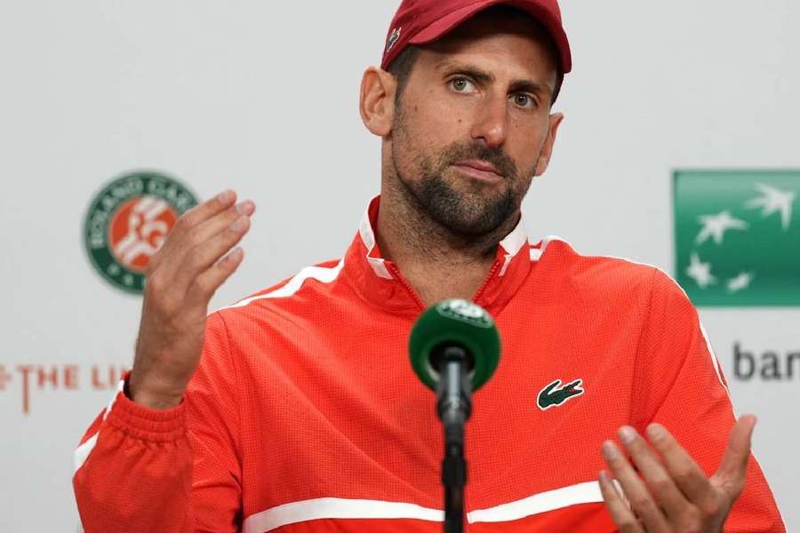 Djokovic will lose his number-one ranking after the tournament