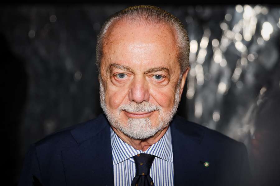 Aurelio De Laurentiis, presidente del Napoli Aurelio De Laurentiis, presidente del Napoli