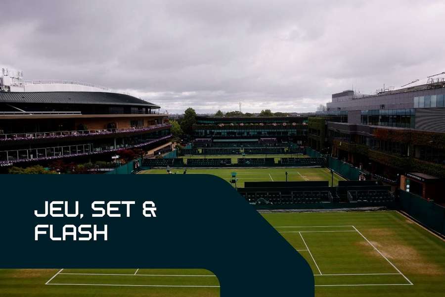 Wimbledon ce jeudi. Wimbledon ce jeudi.