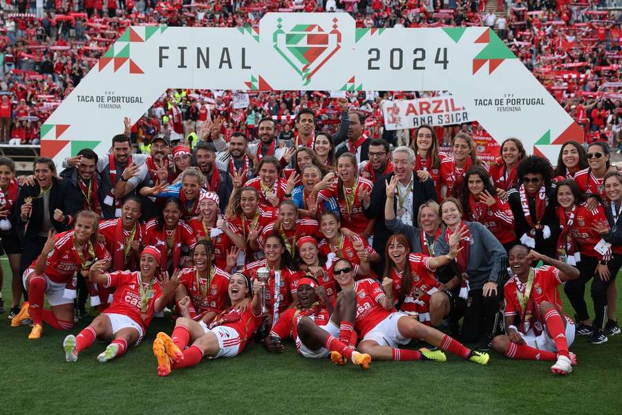 Benfica conquista a Taça de Portugal