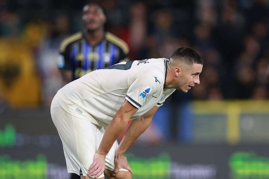 Adam Marusic of Lazio Adam Marusic of Lazio