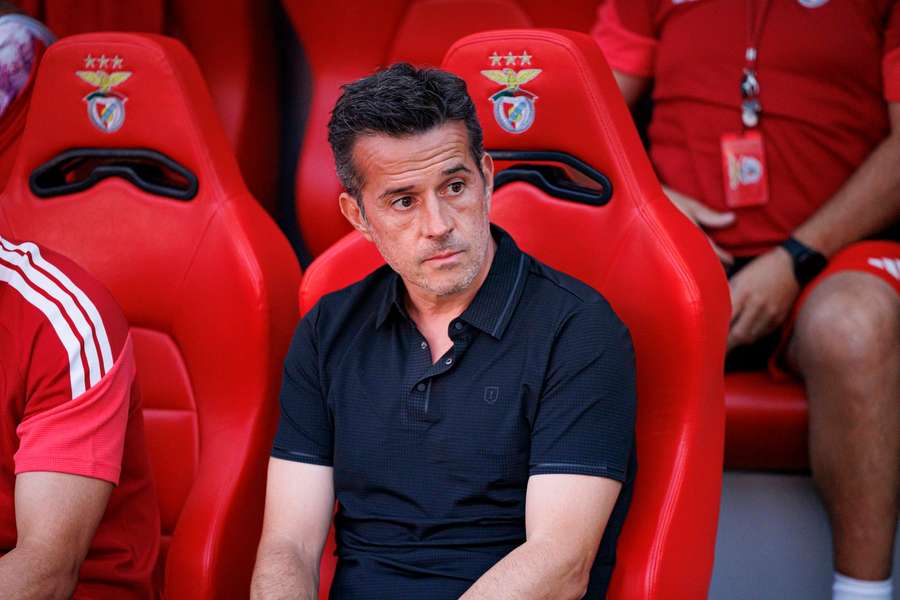 Marco Silva, treinador do Benfica Marco Silva, treinador do Benfica