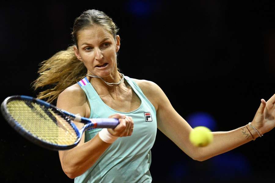 Pliskova a été éliminée en quarts de finale du tournoi de Stuttgart.