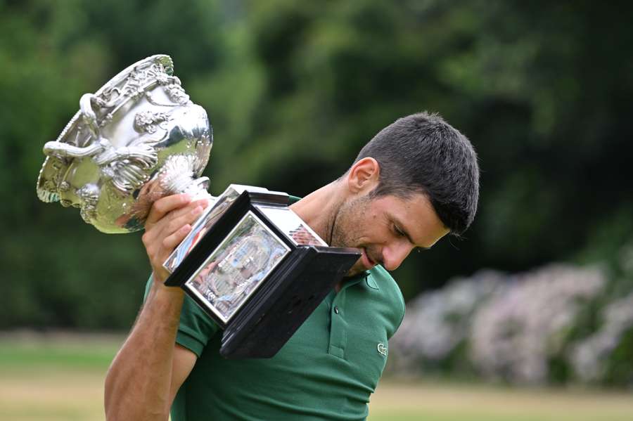 Nach dem Sieg bei den Australian Open steht für Novak Djokovic das Auskurieren des Oberschenkels an.