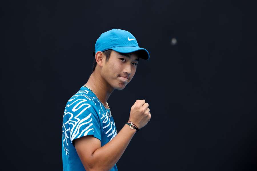 Shang made history in the first round of the Australian Open