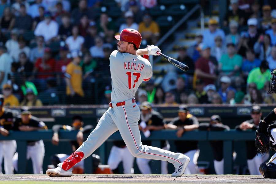 Kepler wechselte im Dezember von den Twins zu den Phillies.
