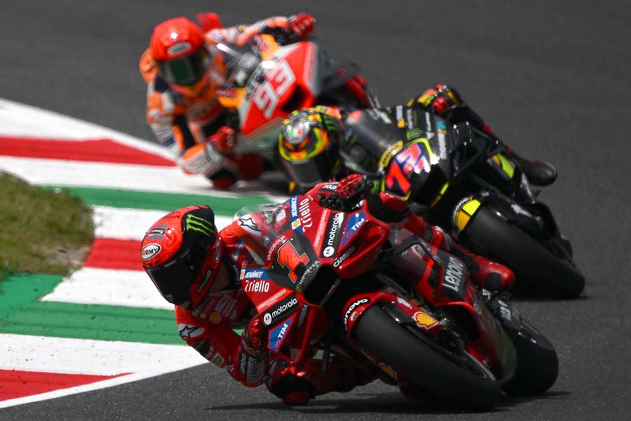 Francesco Bagnaia bosses Italian MotoGP practice in Mugello