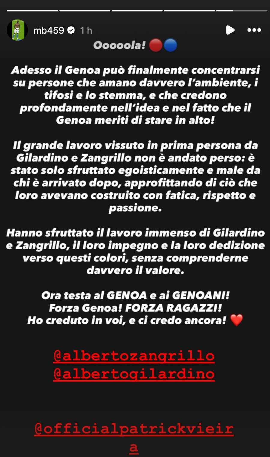 La seconda storia La seconda storia