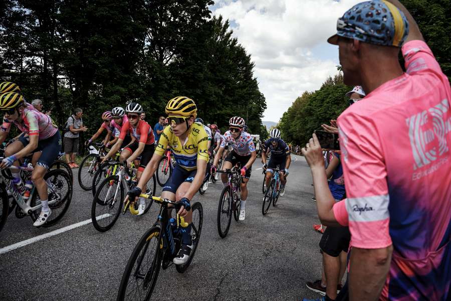 Van Vleuten en el Tour de Francia 