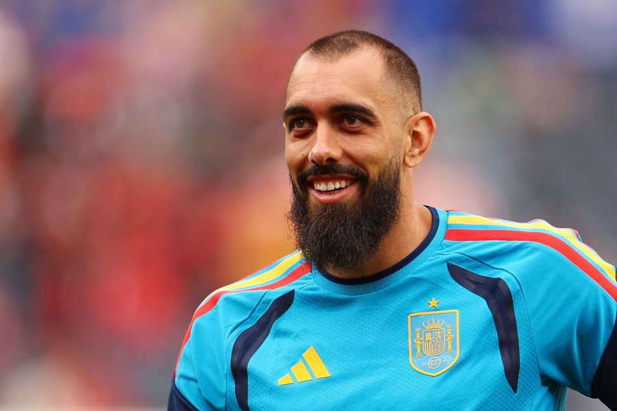 Borja Iglesias pudo saltar al verde contra Portugal