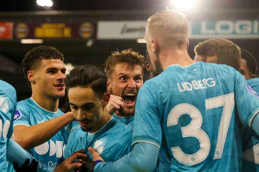 Isac Lidberg maakte afgelopen weekend zijn eerste treffer in dienst van FC Utrecht