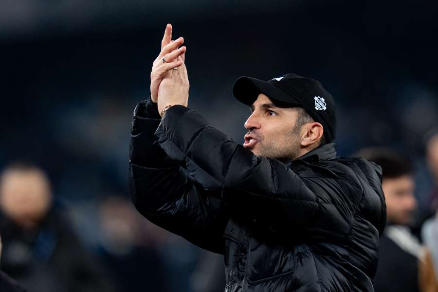 Cesc Fabregas dopo la qualificazione