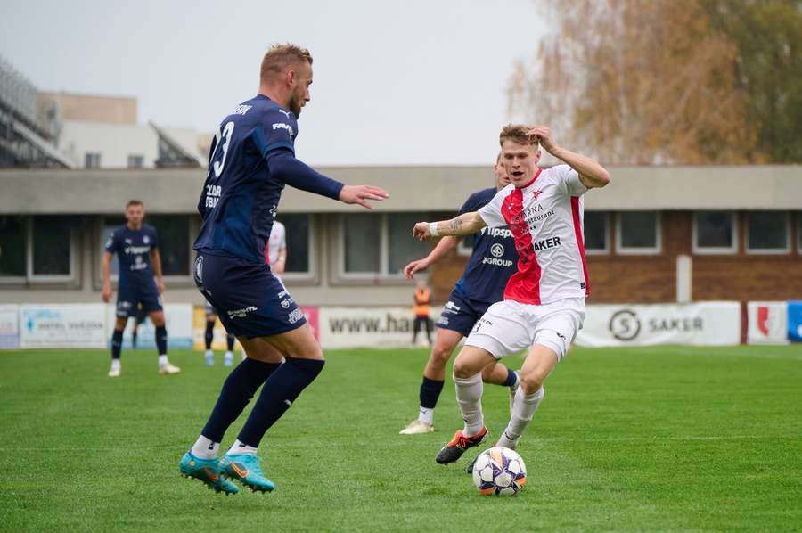 Slavia si v zápase MOL Cupu poradila se Slováckem