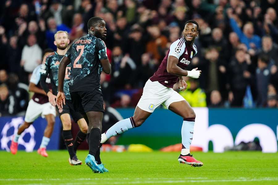 Durán fez o gol de Aston Villa x Bayern de Munique