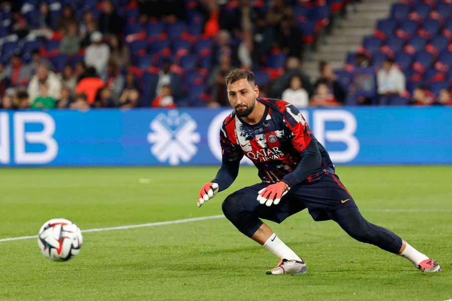 Gianluigi Donnarumma avec le PSG.