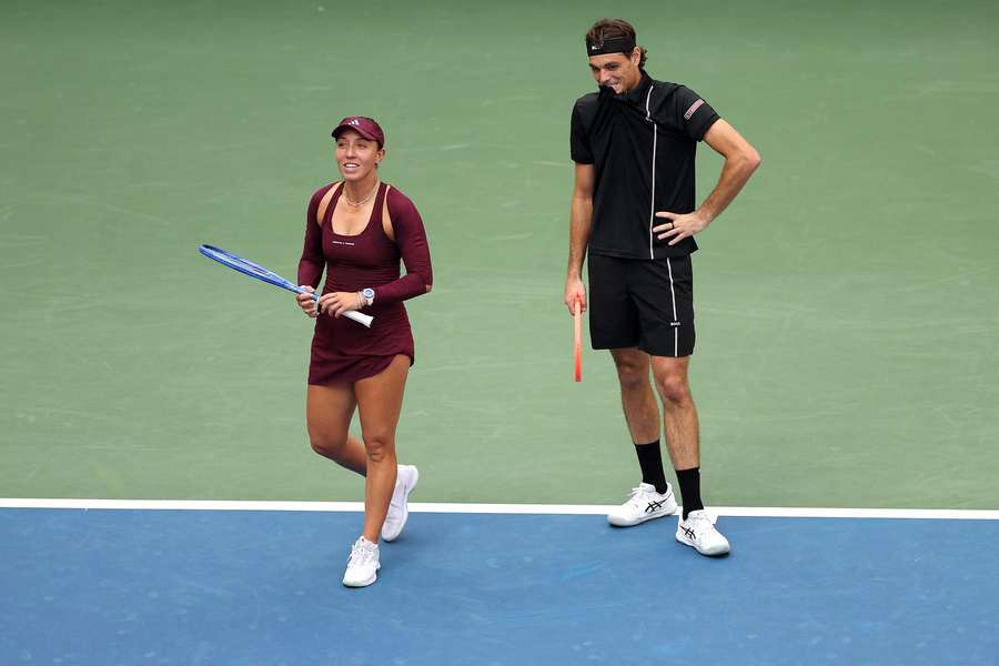 Pegula played mixed doubles with Fritz Pegula played mixed doubles with Fritz