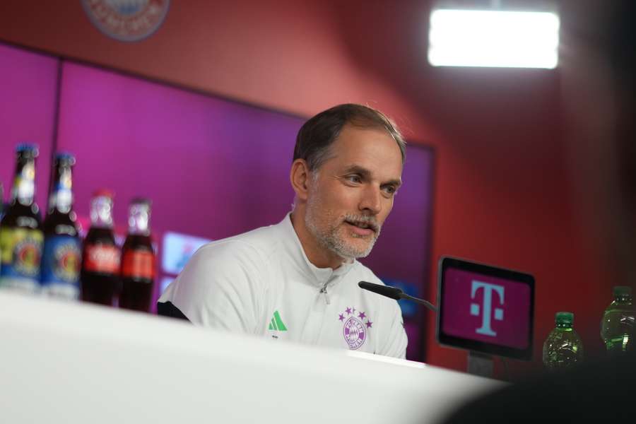 Tuchel at Bayern's latest press conference
