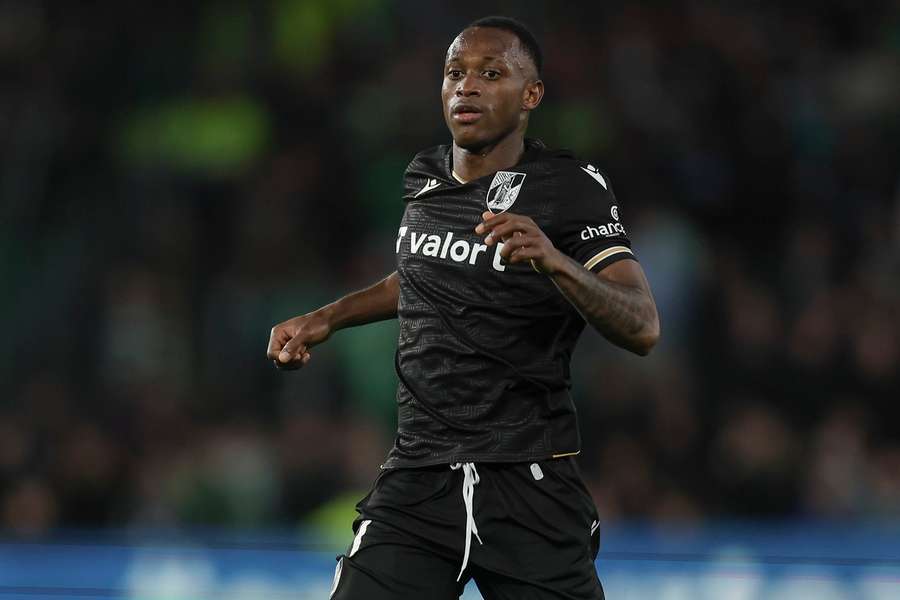 Umaro Embaló está emprestado pelo Fortuna Sittard ao Vitória SC