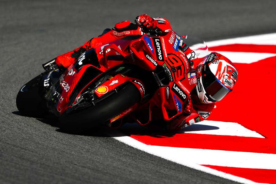 Marc Marquez ce samedi.