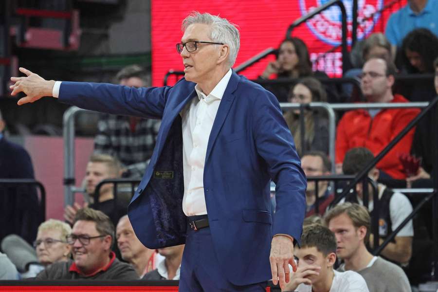 Bayern-Coach Gordon Herbert konnte die Niederlage bei den Mitteldeutschen nicht verhindern.