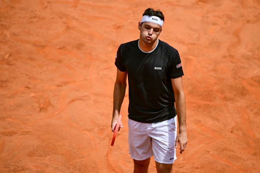 Taylor Fritz ce samedi à Rome.