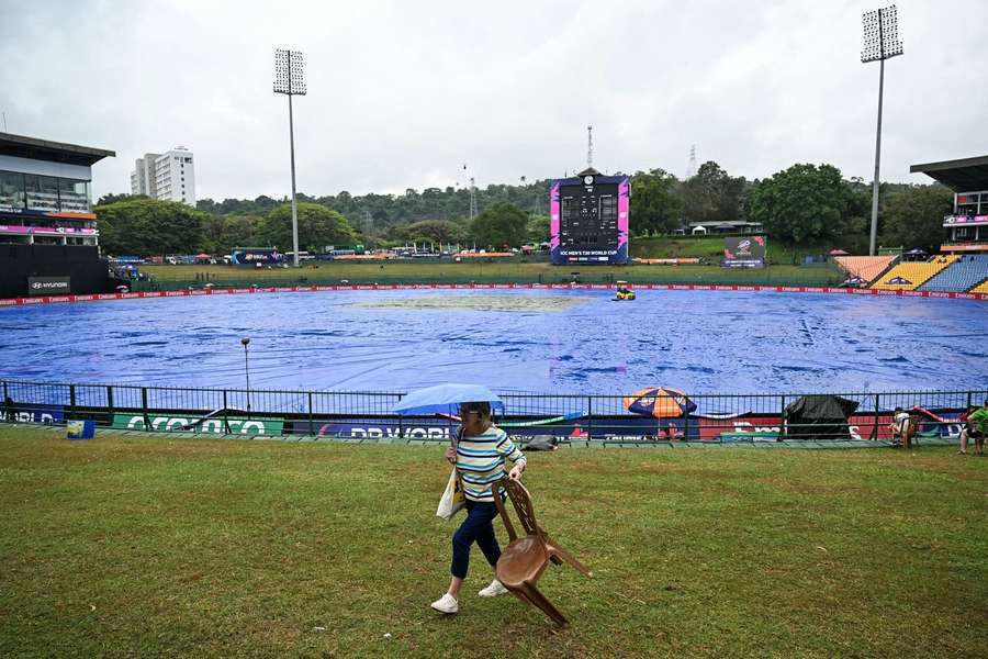 Rain washed out Zimbabwe's game with Ireland