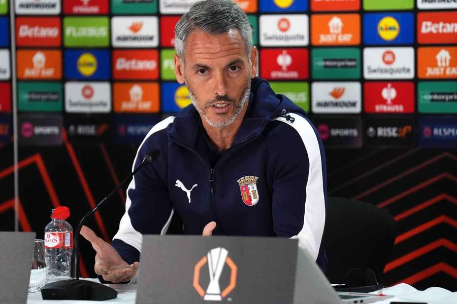 Carlos Vicens, treinador do SC Braga