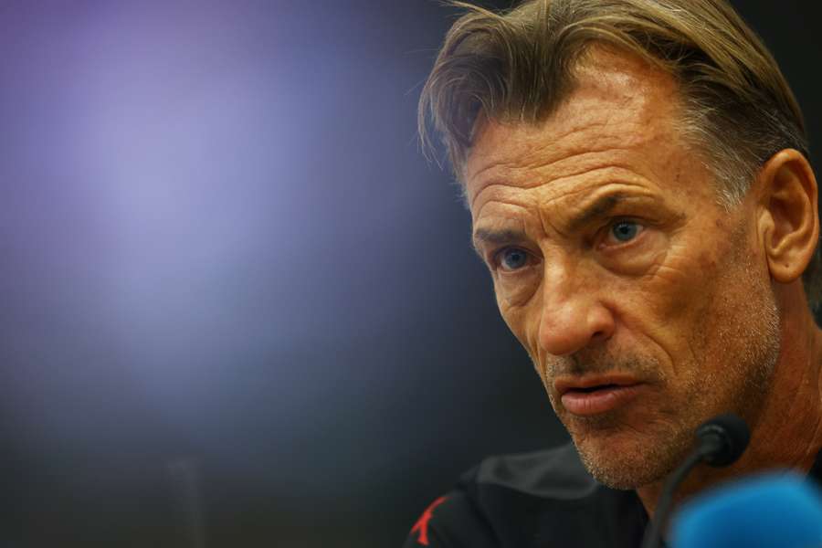 Hervé Renard bei seiner Pressekonferenz am Mittwoch