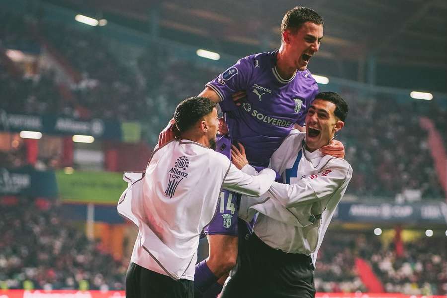 Lagerbielke marcou o último golo diante do SC Braga Lagerbielke marcou o último golo diante do SC Braga