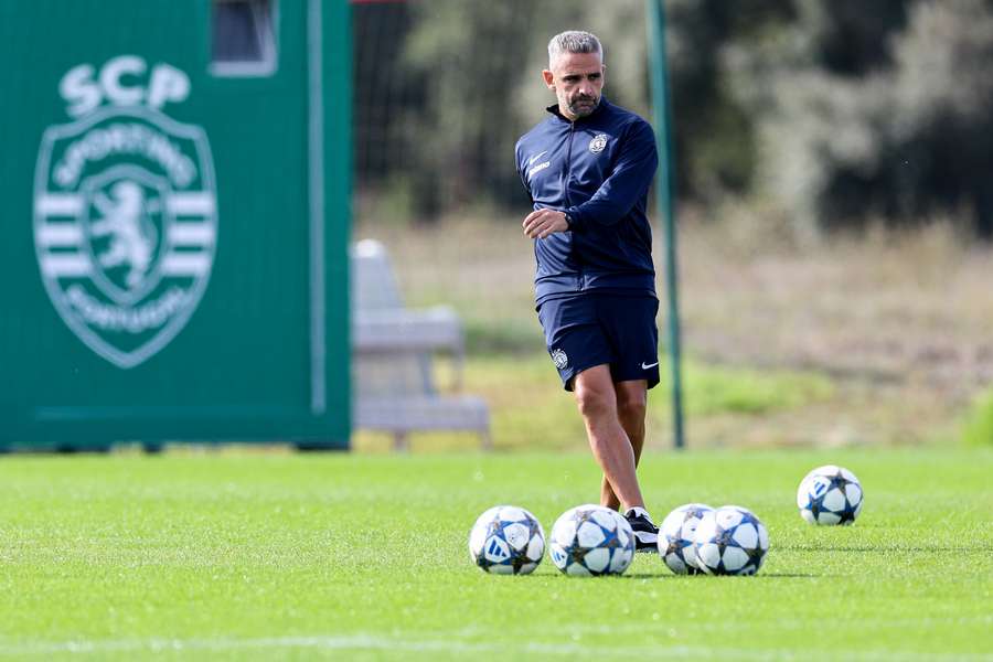 Rui Borges, treinador do Sporting