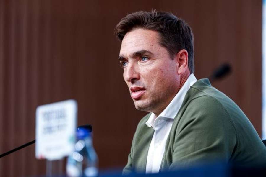 Rui Jorge falou aos jornalistas