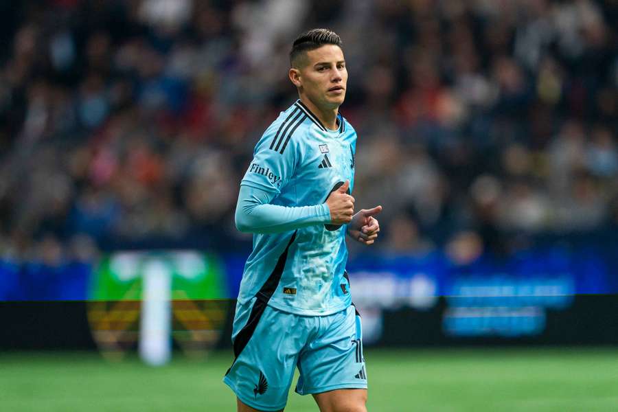 James Rodríguez, con el Minnesota James Rodríguez, con el Minnesota