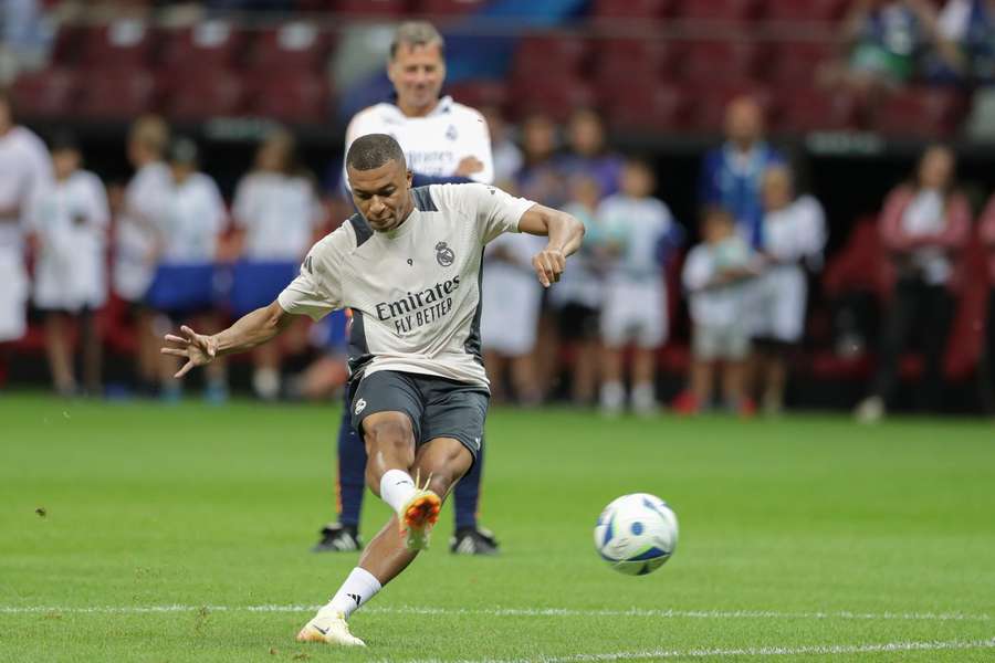 Mbappe is set for his Madrid debut