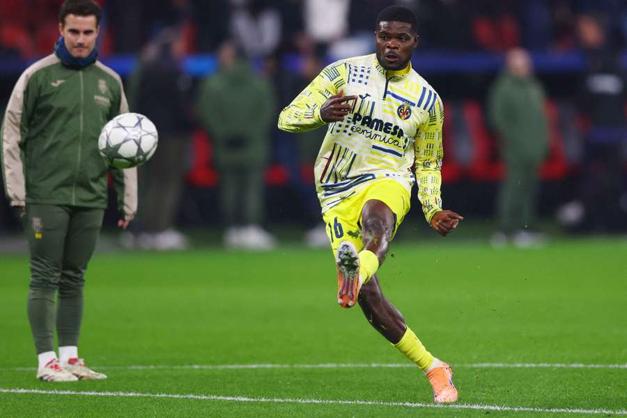 Thomas Partey in action during his time with Villarreal