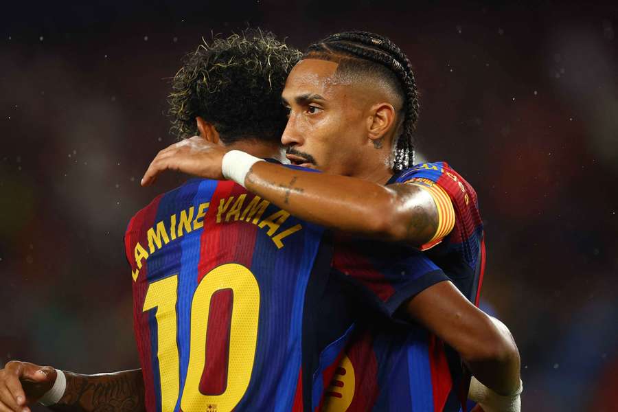 Raphinha e Lamine Yamal vivem grande fase no Barcelona Raphinha e Lamine Yamal vivem grande fase no Barcelona