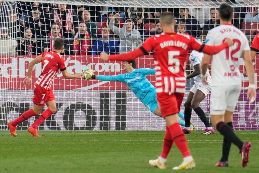 Girona a învins Sevilla cu 2-1 în precedenta lor întâlnire din acest sezon