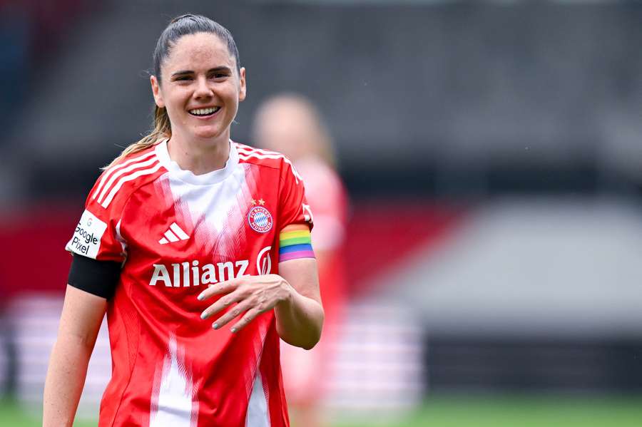 Sarah Zadrazil im Bayern-Trikot