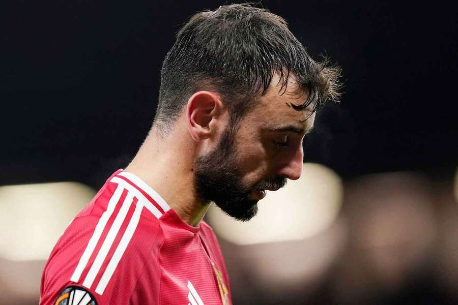 Bruno Fernandes ainda não marcou esta época pelo Manchester United