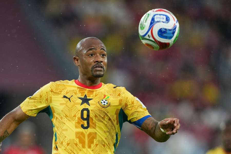 Jordan Ayew captains Ghana against Panama. Jordan Ayew captains Ghana against Panama.