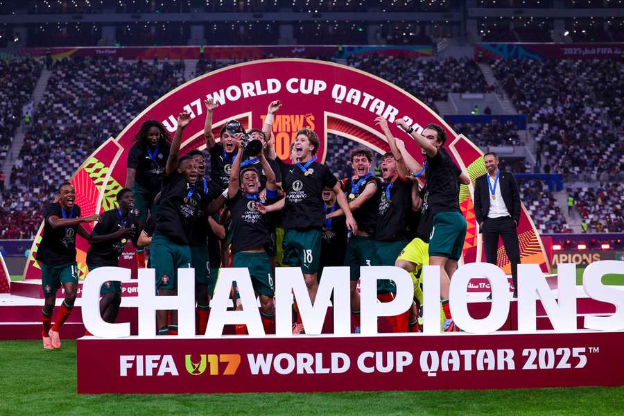 Portugal é campeão do Mundo de sub-17