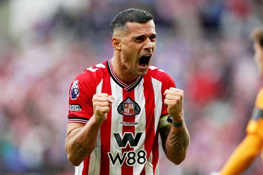 Xhaka has starred for Sunderland this season