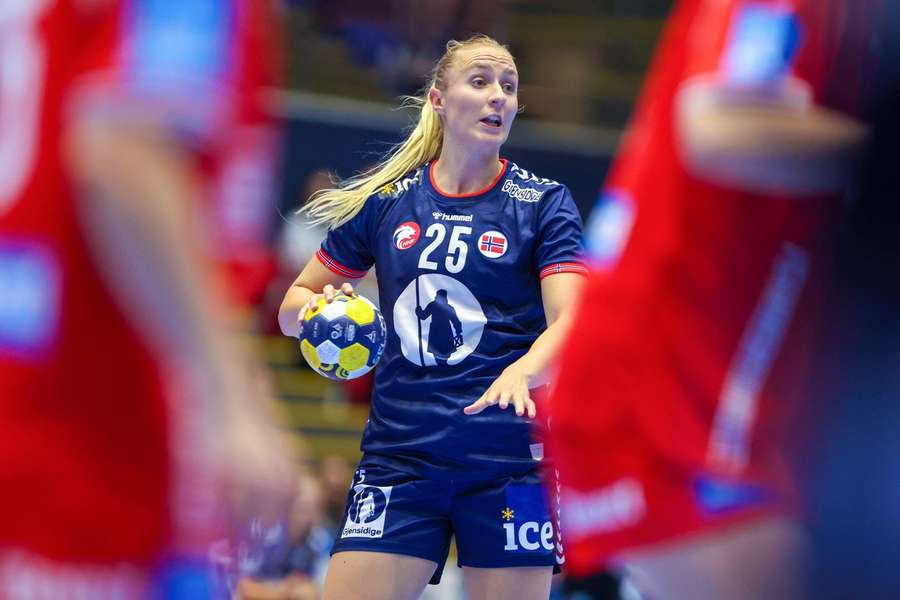 Henny Reistad in action for the Norwegian national team Henny Reistad in action for the Norwegian national team