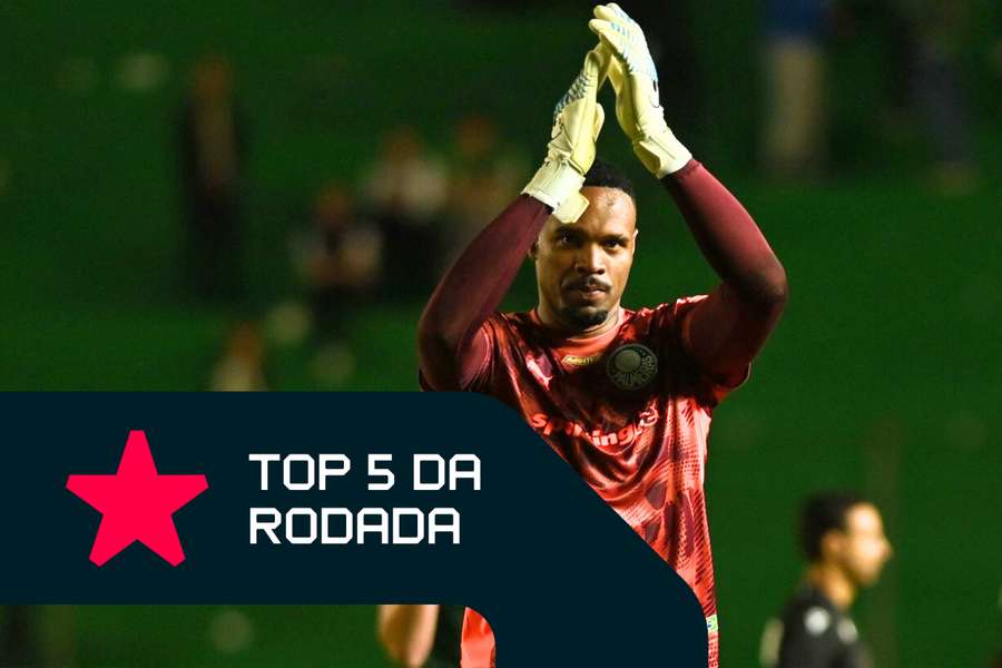 O goleiro palmeirense ganhou nota 9,1 em Caxias
