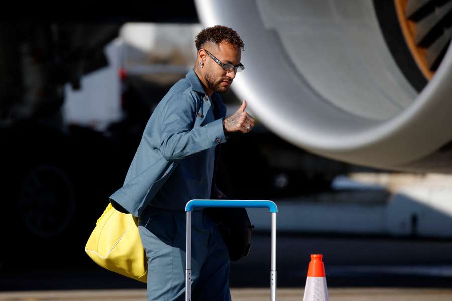 Neymar is hoping to recover in time to play a part in Brazil's World Cup campaign