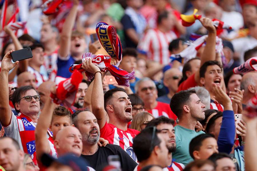 Afición del Atlético de Madrid