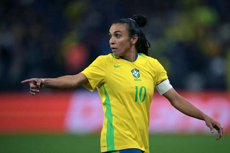 Marta atuou no segundo tempo da partida anterior, contra o mesmo Japão