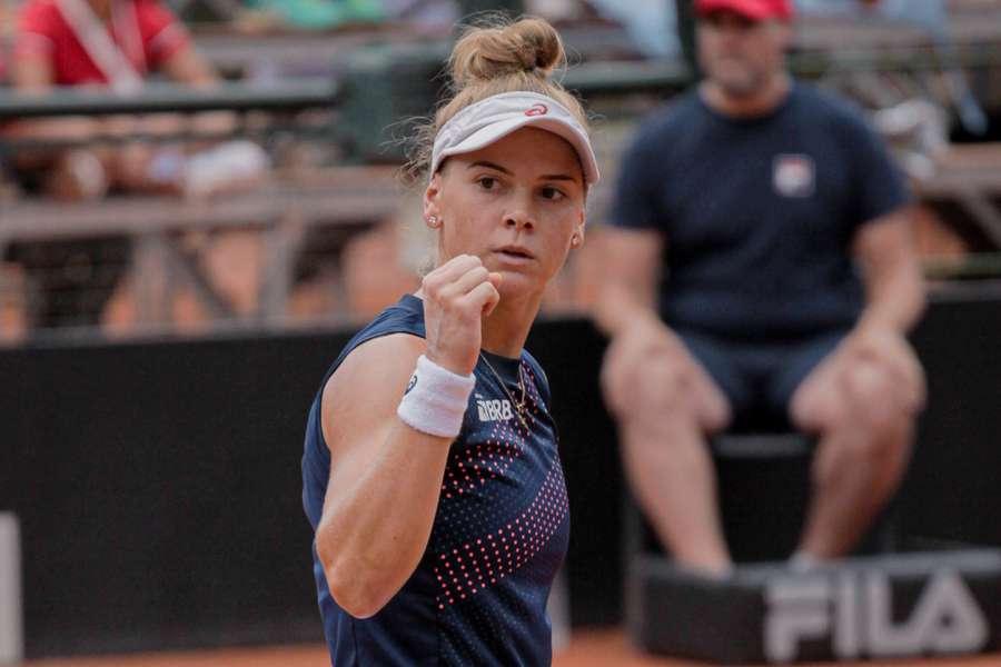 Laura Pigossi garantiu a vitória do Brasil no jogo 4 do duelo