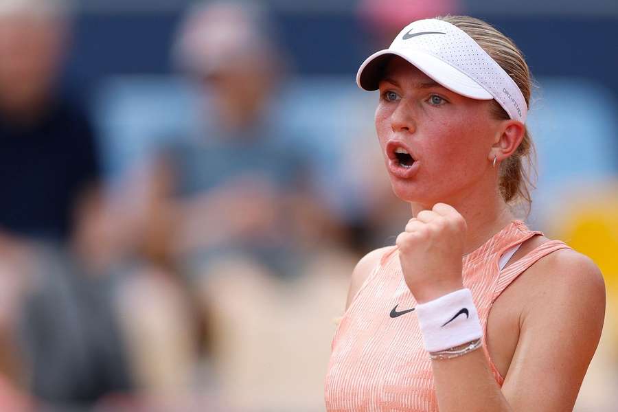 Laura Samson je při debutu na turnaji WTA ve čtvrtfinále