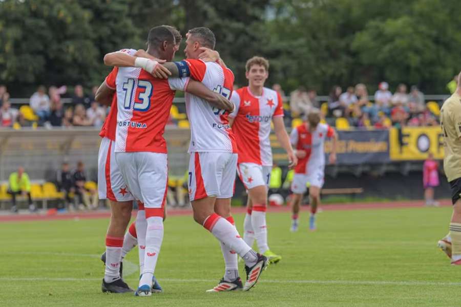 Slavia B nasázela Českým Budějovicím šest branek.