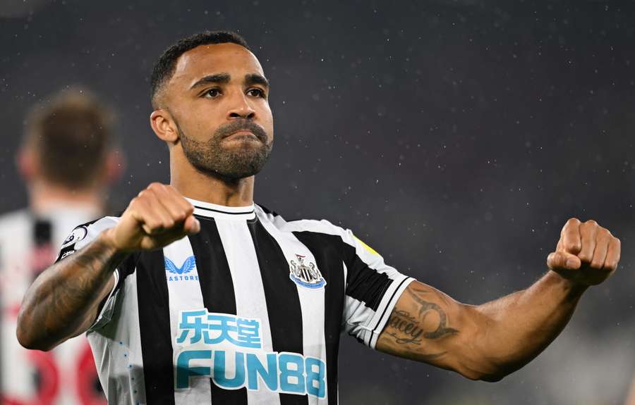 Newcastle striker Callum Wilson